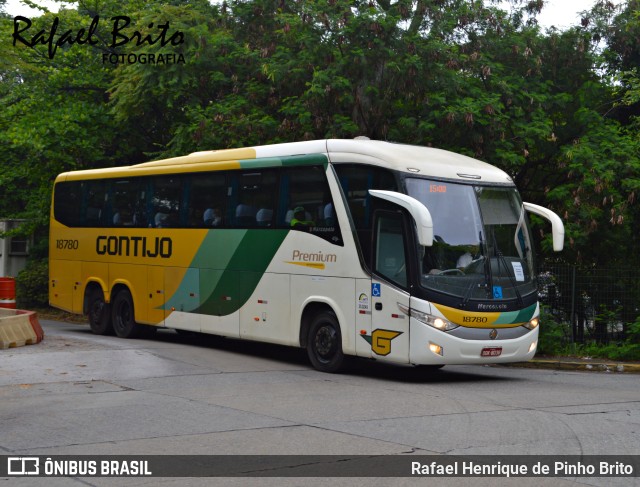 Empresa Gontijo de Transportes 18780 na cidade de São Paulo, São Paulo, Brasil, por Rafael Henrique de Pinho Brito. ID da foto: 11755305.