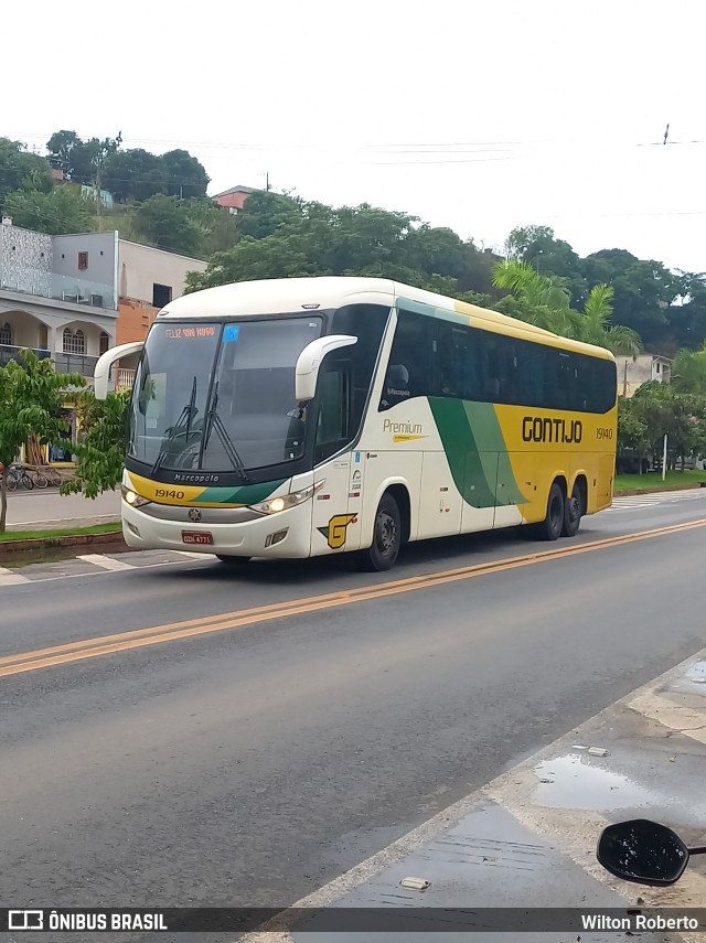 Empresa Gontijo de Transportes 19140 na cidade de Engenheiro Caldas, Minas Gerais, Brasil, por Wilton Roberto. Número da foto: #11753436.