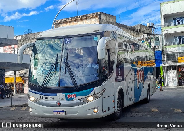 Auto Viação 1001 RJ 108.766 na cidade de Campos dos Goytacazes, Rio de Janeiro, Brasil, por Breno Vieira. ID da foto: 11754464.