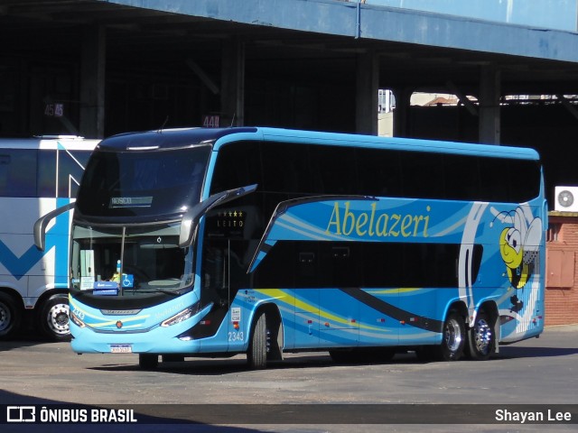 Abelazeri Turismo 2343 na cidade de Porto Alegre, Rio Grande do Sul, Brasil, por Shayan Lee. ID da foto: 11755216.