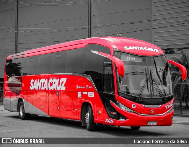 Viação Santa Cruz 32023 na cidade de São Paulo, São Paulo, Brasil, por Luciano Ferreira da Silva. Número da foto: #11753475.