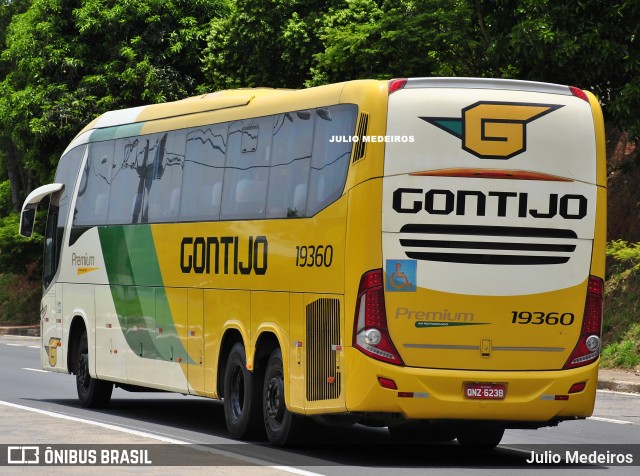 Empresa Gontijo de Transportes 19360 na cidade de Campinas, São Paulo, Brasil, por Julio Medeiros. ID da foto: 11754499.