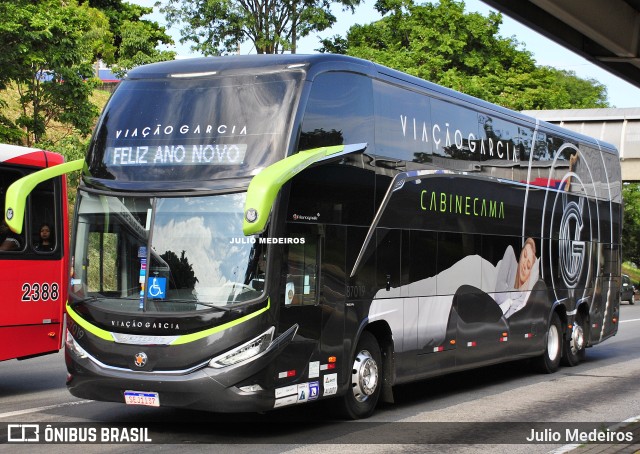 Viação Garcia 87019 na cidade de Campinas, São Paulo, Brasil, por Julio Medeiros. Número da foto: #11754724.