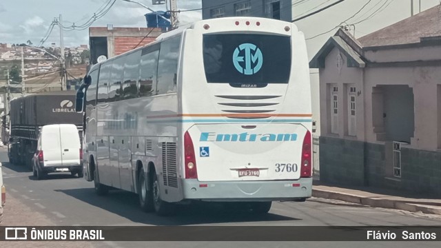 Emtram 3760 na cidade de Barra da Estiva, Bahia, Brasil, por Flávio  Santos. Número da foto: #11751906.