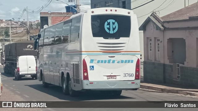 Emtram 3760 na cidade de Barra da Estiva, Bahia, Brasil, por Flávio  Santos. ID da foto: 11751906.