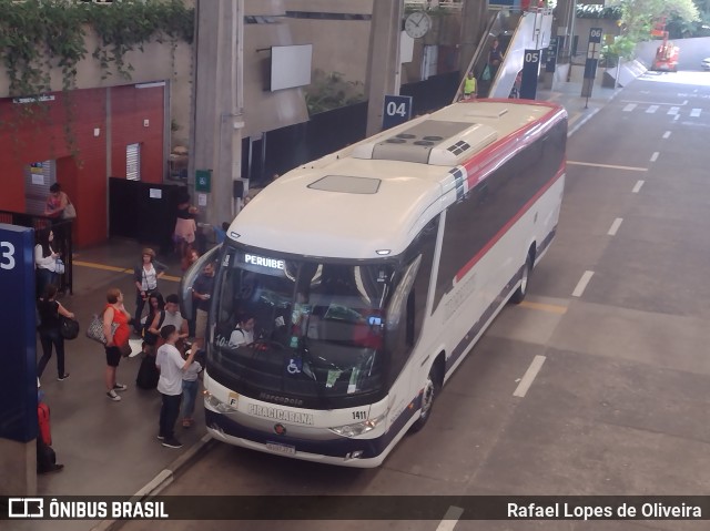 Viação Piracicabana 1411 na cidade de São Paulo, São Paulo, Brasil, por Rafael Lopes de Oliveira. Número da foto: #11752564.