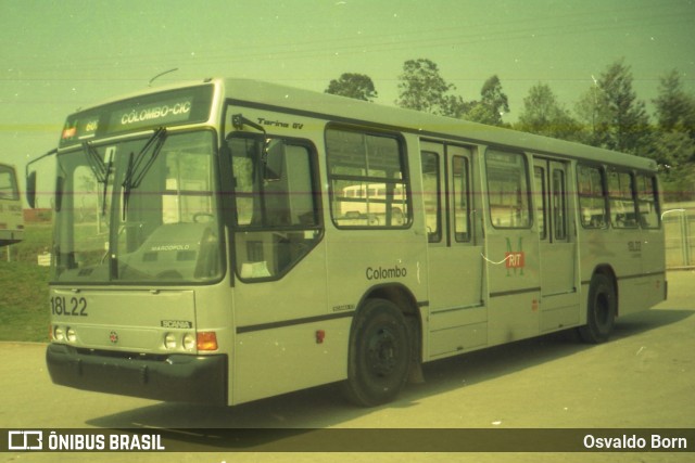 Viação Santo Ângelo 18l22 na cidade de Colombo, Paraná, Brasil, por Osvaldo Born. ID da foto: 11754846.