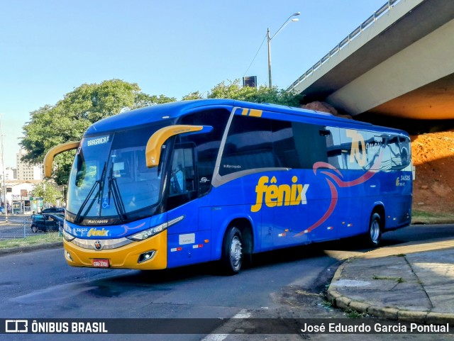 Rápido Expresso Fênix Viação 34525 na cidade de Campinas, São Paulo, Brasil, por José Eduardo Garcia Pontual. Número da foto: #11752317.