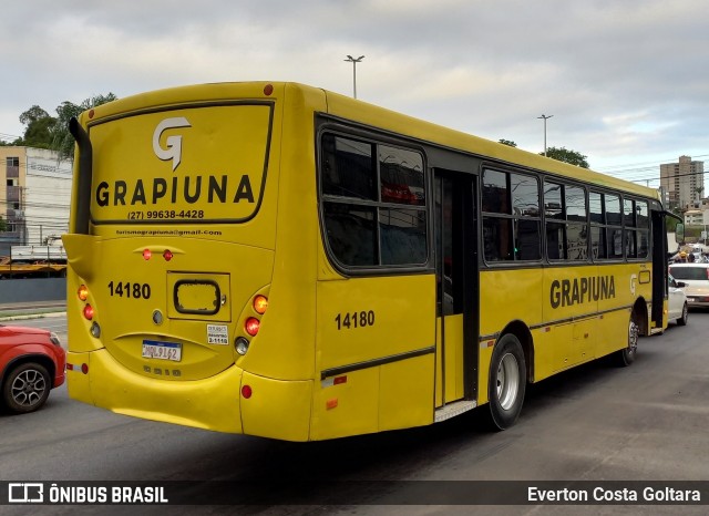 Grapiúna Turismo 14180 na cidade de Cariacica, Espírito Santo, Brasil, por Everton Costa Goltara. Número da foto: #11752388.