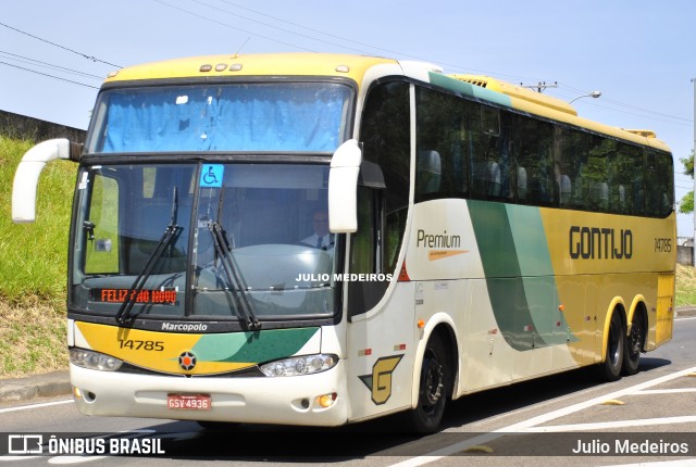 Empresa Gontijo de Transportes 14785 na cidade de Campinas, São Paulo, Brasil, por Julio Medeiros. ID da foto: 11753833.