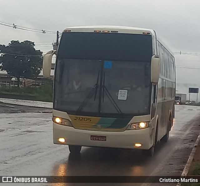 Empresa Gontijo de Transportes 21205 na cidade de Montes Claros, Minas Gerais, Brasil, por Cristiano Martins. ID da foto: 11754060.