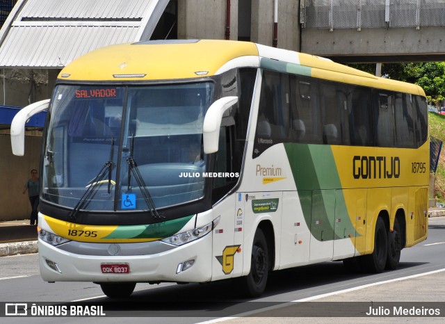 Empresa Gontijo de Transportes 18795 na cidade de Campinas, São Paulo, Brasil, por Julio Medeiros. Número da foto: #11754465.
