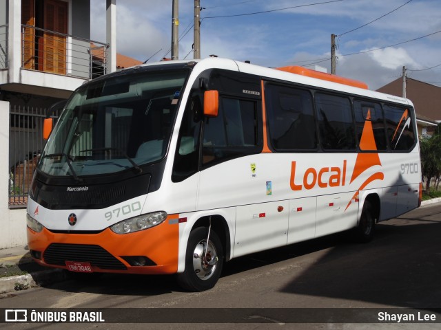 LOCAL - Locadora de Ônibus Canoas Ltda. 9700 na cidade de Canoas, Rio Grande do Sul, Brasil, por Shayan Lee. Número da foto: #11754857.