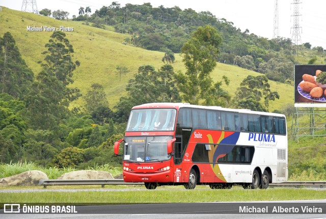 Pluma Conforto e Turismo 7005 na cidade de Santana de Parnaíba, São Paulo, Brasil, por Michael  Alberto Vieira. ID da foto: 11753341.