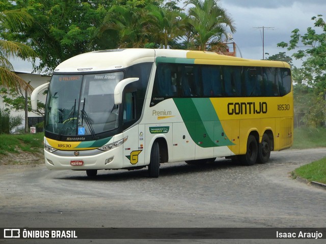 Empresa Gontijo de Transportes 18530 na cidade de Santo Antônio de Jesus, Bahia, Brasil, por Isaac Araujo. Número da foto: #11754419.