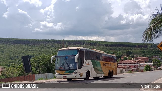 Empresa Gontijo de Transportes 14430 na cidade de Berilo, Minas Gerais, Brasil, por Vitor Hugo. Número da foto: #11752184.