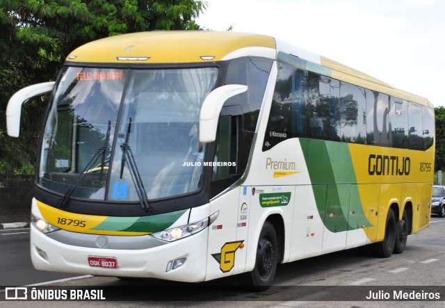 Empresa Gontijo de Transportes 18795 na cidade de Campinas, São Paulo, Brasil, por Julio Medeiros. ID da foto: 11754255.