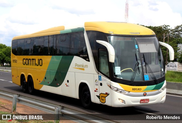 Empresa Gontijo de Transportes 18510 na cidade de Marília, São Paulo, Brasil, por Roberto Mendes. Número da foto: #11754296.