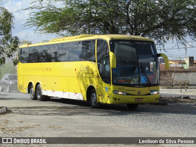 Viação Itapemirim 8635 na cidade de Caruaru, Pernambuco, Brasil, por Lenilson da Silva Pessoa. Número da foto: #11754917.