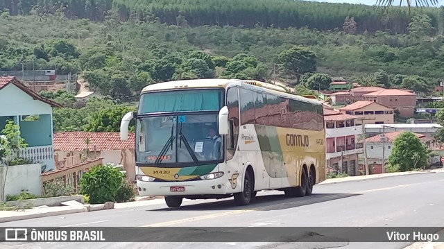 Empresa Gontijo de Transportes 14430 na cidade de Berilo, Minas Gerais, Brasil, por Vitor Hugo. ID da foto: 11752195.