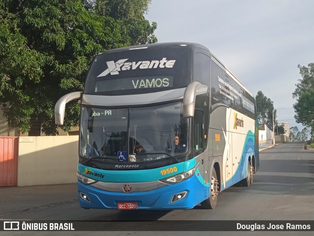 Viação Xavante 19500 na cidade de Cuiabá, Mato Grosso, Brasil, por Douglas Jose Ramos. Número da foto: #11755506.