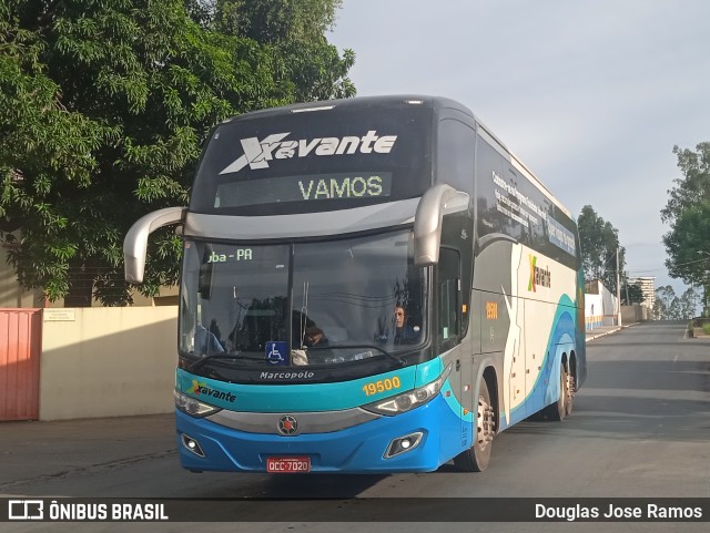 Viação Xavante 19500 na cidade de Cuiabá, Mato Grosso, Brasil, por Douglas Jose Ramos. ID da foto: 11755506.