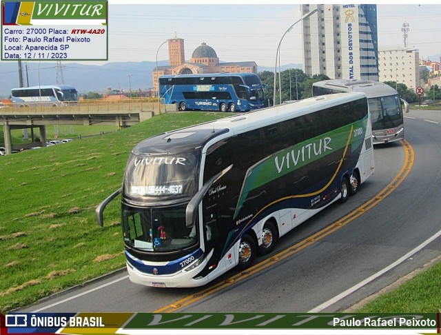 Vivitur Turismo 27000 na cidade de Aparecida, São Paulo, Brasil, por Paulo Rafael Peixoto. ID da foto: 11752298.