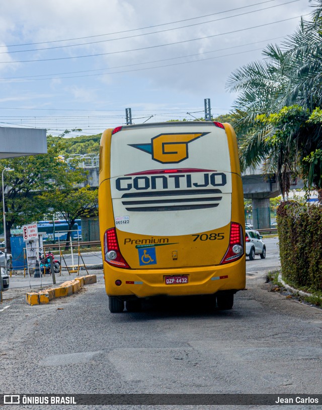 Empresa Gontijo de Transportes 7085 na cidade de Salvador, Bahia, Brasil, por Jean Carlos. ID da foto: 11755212.