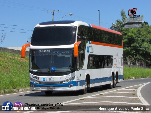 Expresso União 20056 na cidade de Campinas, São Paulo, Brasil, por Henrique Alves de Paula Silva. ID da foto: 11751863.