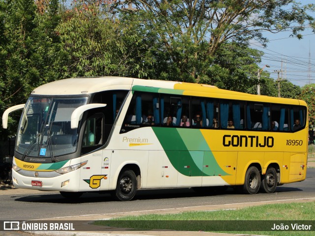 Empresa Gontijo de Transportes 18950 na cidade de Teresina, Piauí, Brasil, por João Victor. ID da foto: 11758391.