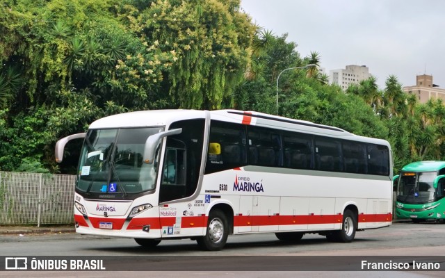 Expresso Maringá 6530 na cidade de Curitiba, Paraná, Brasil, por Francisco Ivano. ID da foto: 11758550.