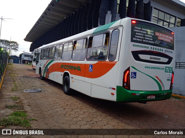 Empresa de Transportes Andorinha 6269 na cidade de Presidente Venceslau, São Paulo, Brasil, por Carlos Morais. ID da foto: 11757961.