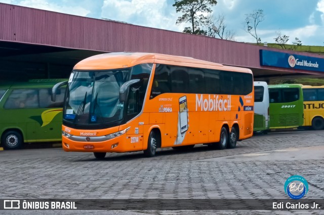 Empresa Cruz 22714 na cidade de João Monlevade, Minas Gerais, Brasil, por Edi Carlos Jr.. ID da foto: 11756279.