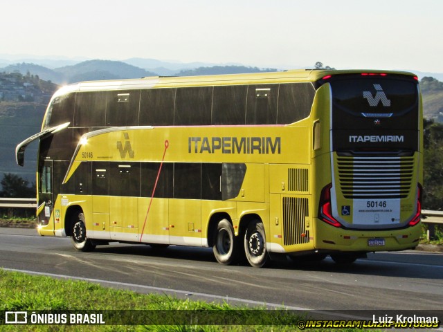 Viação Nova Itapemirim 50146 na cidade de Juiz de Fora, Minas Gerais, Brasil, por Luiz Krolman. Número da foto: #11758444.