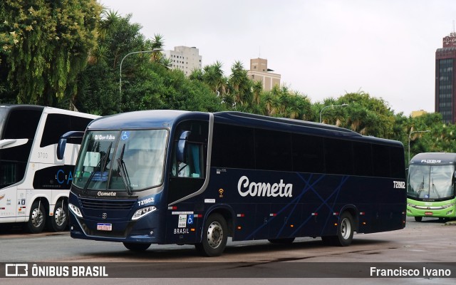 Viação Cometa 721902 na cidade de Curitiba, Paraná, Brasil, por Francisco Ivano. ID da foto: 11758575.