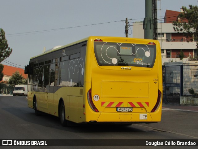 TST - Transportes Sul do Tejo 2268 na cidade de Almada, Setúbal, Portugal, por Douglas Célio Brandao. ID da foto: 11756719.