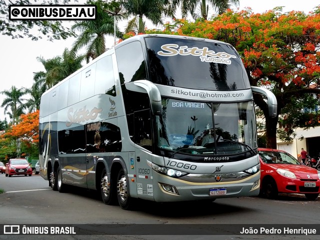 Transitko - Sitko Turismo 10060 na cidade de Jaú, São Paulo, Brasil, por João Pedro Henrique. ID da foto: 11756079.