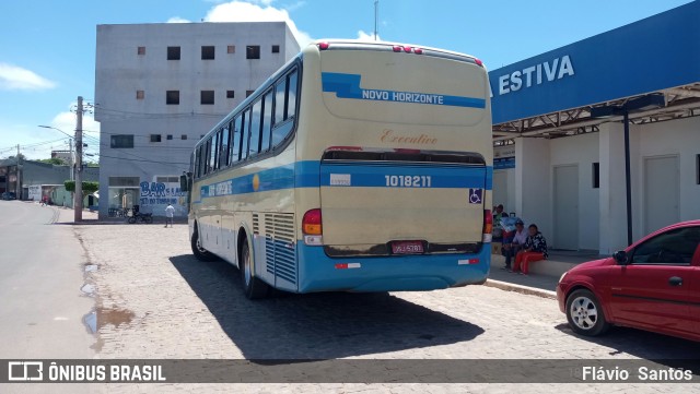 Viação Novo Horizonte 1018211 na cidade de Barra da Estiva, Bahia, Brasil, por Flávio  Santos. Número da foto: #11756131.