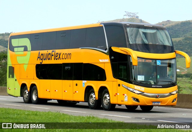 Viação Águia Branca 50520 na cidade de Roseira, São Paulo, Brasil, por Adriano Duarte. Número da foto: #11758699.