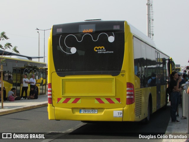 TST - Transportes Sul do Tejo 643 na cidade de Almada, Setúbal, Portugal, por Douglas Célio Brandao. ID da foto: 11756653.