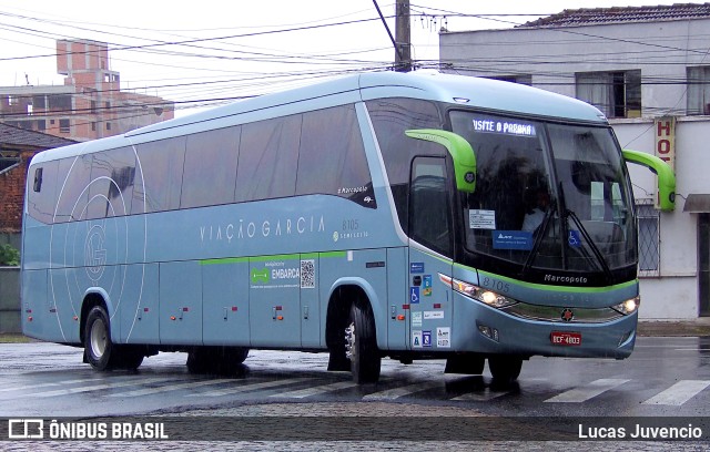 Viação Garcia 8105 na cidade de Joinville, Santa Catarina, Brasil, por Lucas Juvencio. ID da foto: 11758156.