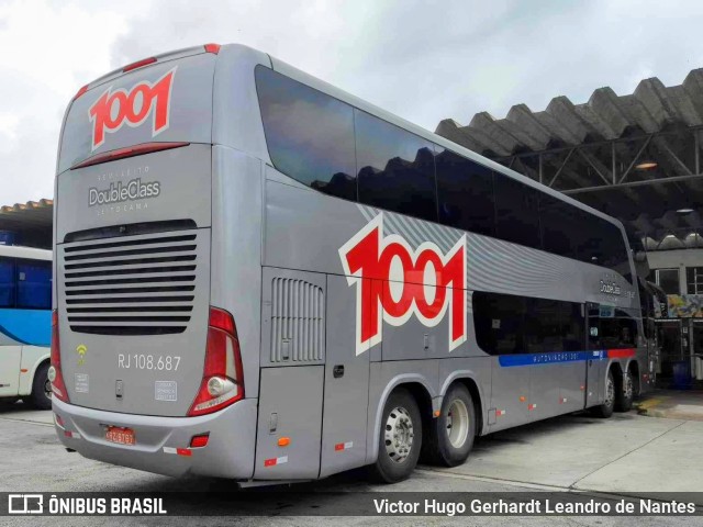 Auto Viação 1001 RJ 108.687 na cidade de Macaé, Rio de Janeiro, Brasil, por Victor Hugo Gerhardt Leandro de Nantes. ID da foto: 11756308.