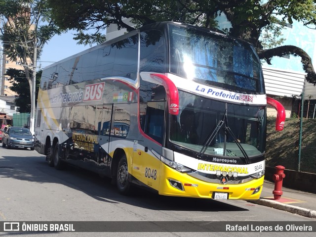 La Preferida Bus 8048 na cidade de São Paulo, São Paulo, Brasil, por Rafael Lopes de Oliveira. ID da foto: 11758809.