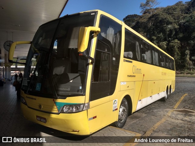 Viação Itapemirim 9539 na cidade de Manhuaçu, Minas Gerais, Brasil, por André Lourenço de Freitas. ID da foto: 11759698.