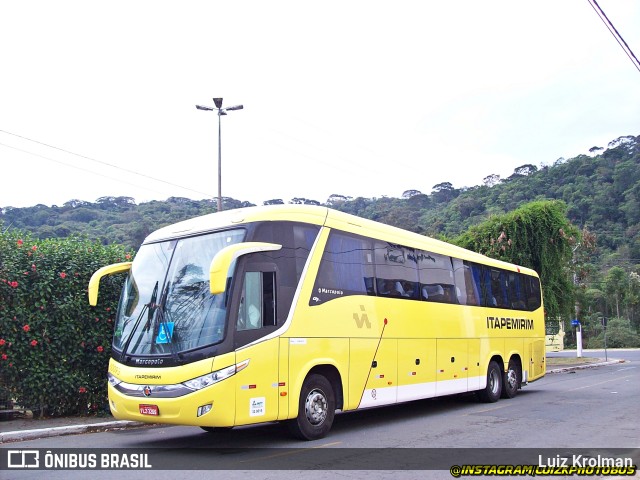 Viação Itapemirim 60093 na cidade de Juiz de Fora, Minas Gerais, Brasil, por Luiz Krolman. ID da foto: 11760730.