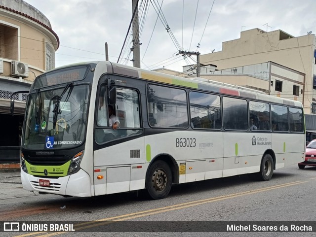 Erig Transportes > Gire Transportes B63023 na cidade de Rio de Janeiro, Rio de Janeiro, Brasil, por Michel Soares da Rocha. ID da foto: 11761328.