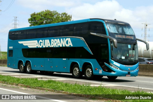 Viação Águia Branca 50800 na cidade de Roseira, São Paulo, Brasil, por Adriano Duarte. ID da foto: 11759090.