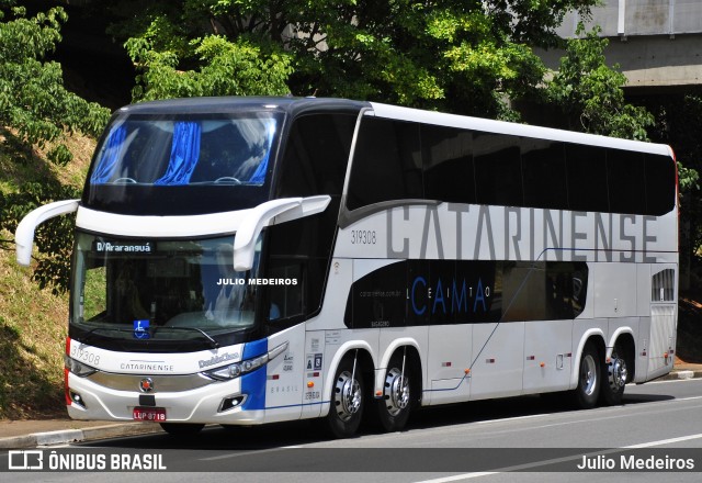 Auto Viação Catarinense 319308 na cidade de Campinas, São Paulo, Brasil, por Julio Medeiros. Número da foto: #11760158.