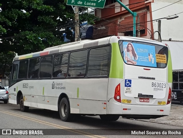 Erig Transportes > Gire Transportes B63023 na cidade de Rio de Janeiro, Rio de Janeiro, Brasil, por Michel Soares da Rocha. Número da foto: #11761332.