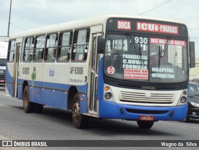 Viação Forte AF-93006 na cidade de Belém, Pará, Brasil, por Wagno da  Silva. ID da foto: 11761223.